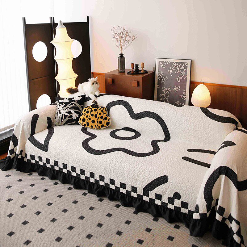 敏顺沙发盖布四季通用全包沙发垫艺术高级感套布飘窗套罩沙发巾,居家布艺,沙发套,淘宝优惠券,粉丝福利购,淘宝优惠卷