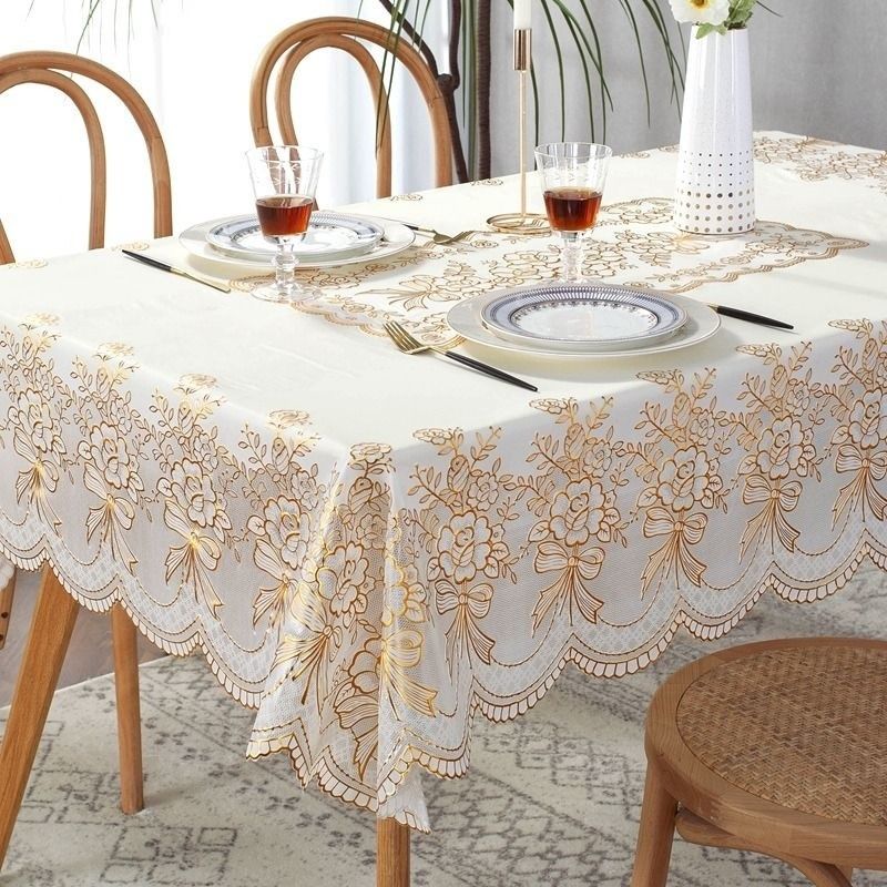 桌布防水防烫防油免洗pvc餐桌布茶几桌垫长方形台布蕾丝保护防滑,居家布艺,桌布,淘宝优惠券,粉丝福利购,淘宝优惠卷