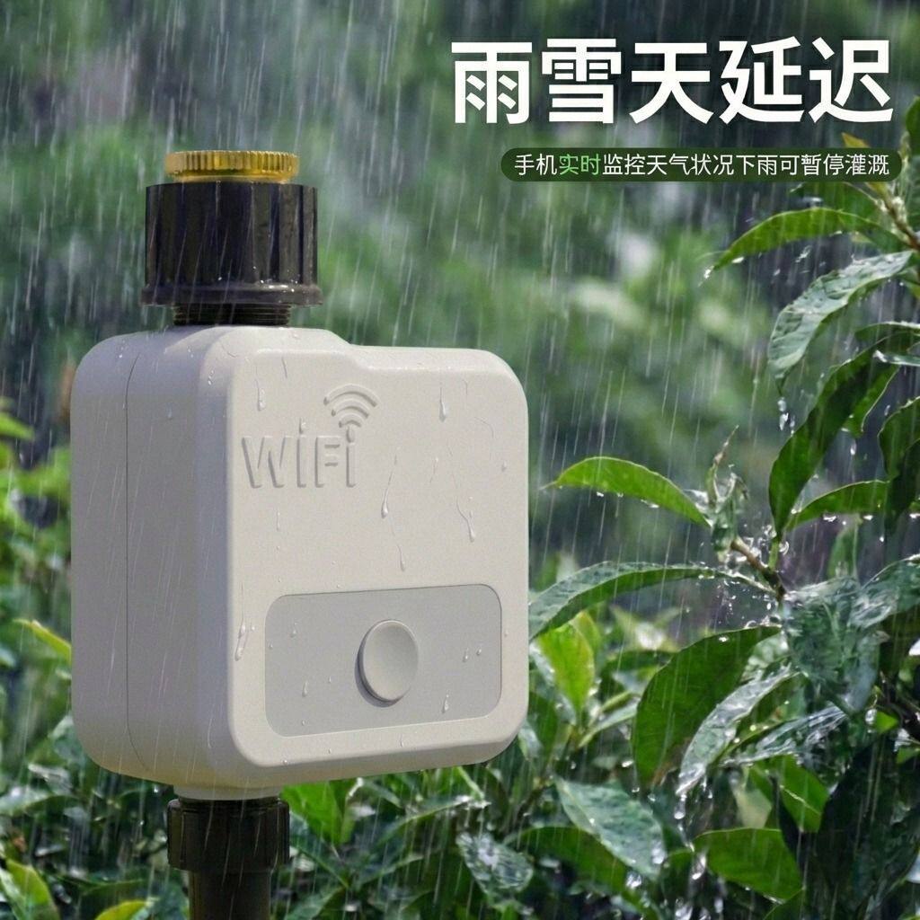 wifi手机智能控制远程自动浇花神器浇水器庭院花园万向雾化滴喷头
