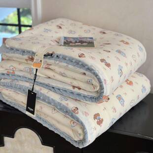 CLING秋冬一面软糯针织棉面安抚豆豆E绒可单双人保暖水一洗XL2025