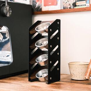 咖手柄粉碗收纳架51/53/5啡mm粉碗收LWO纳台粉碗架咖啡吧器8具收