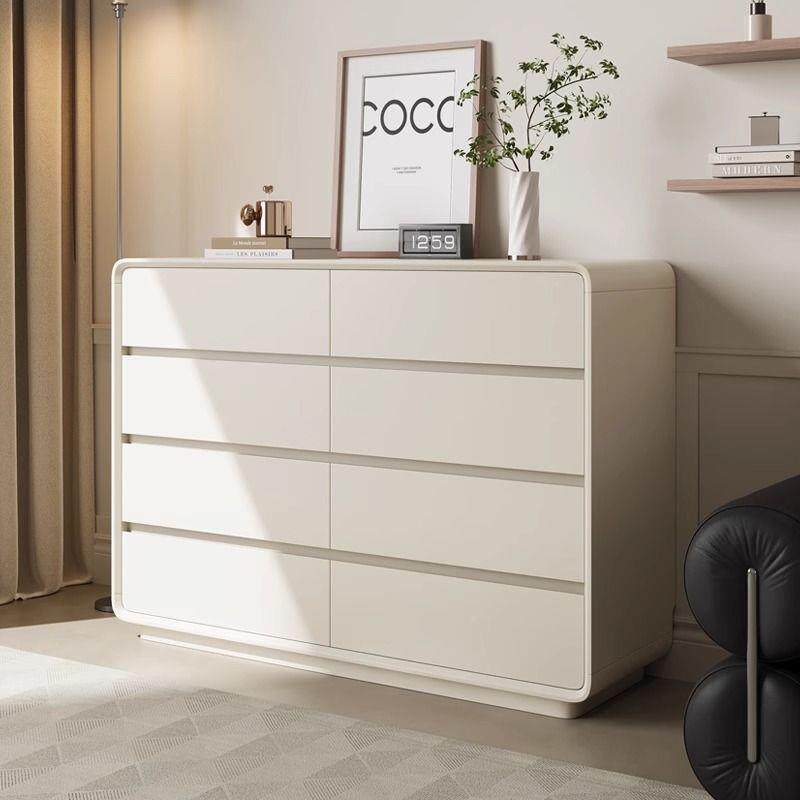 全实木69606斗柜新款卧床尾柜大八斗柜室客厅靠墙抽屉柜轻奢收纳