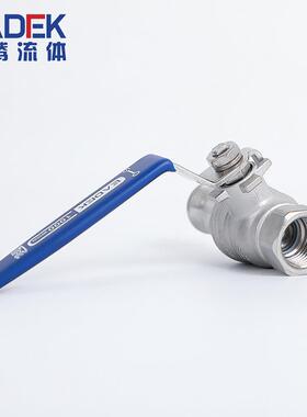 灵腾2P锈快SAJ接304不钢球阀科扣技型C316内螺纹内丝自来水管开关