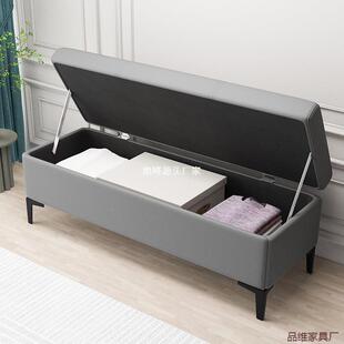 新家用门口换鞋凳轻奢收纳长条超窄换鞋凳沙发凳床凳凳储物尾款凳