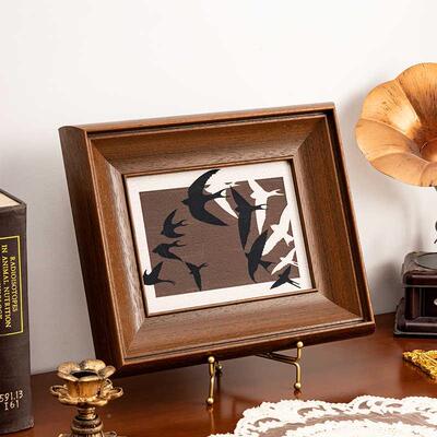 实木相框古空框中6044装风饰创意diy油画外框挂画墙高端画框空框