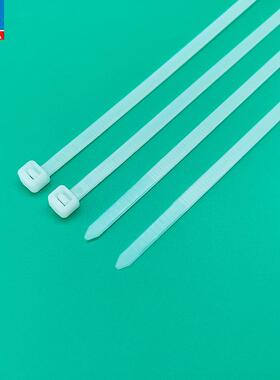5*500mm8扎带锁大量固定电线自式线束带白色尼龙扎带4.*1.8*10.05