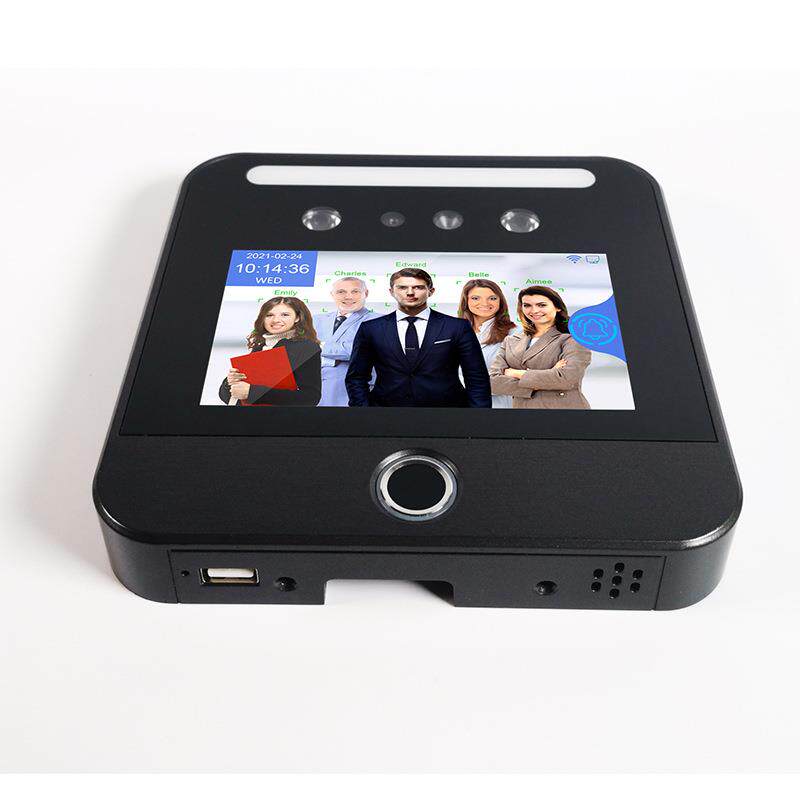 考机厂家供勤应TMATM-AL803-I03动态人脸识别打卡机F指纹刷卡考勤