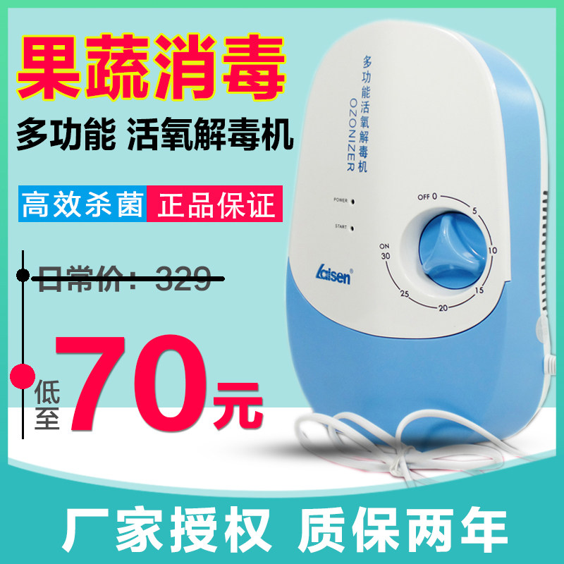 多功能活氧解毒机洗菜消毒内衣杀菌果蔬机臭氧发生器空气净化除菌