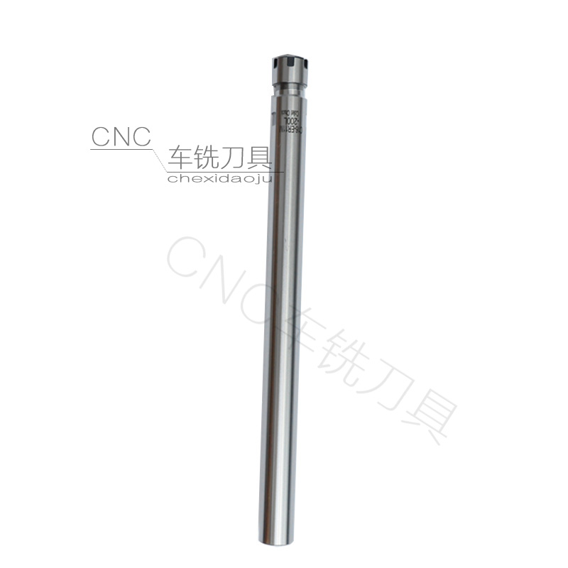 钻铣床深孔深腔加工用直柄刀柄C12/C16-ER弹性筒夹本体延长加长杆
