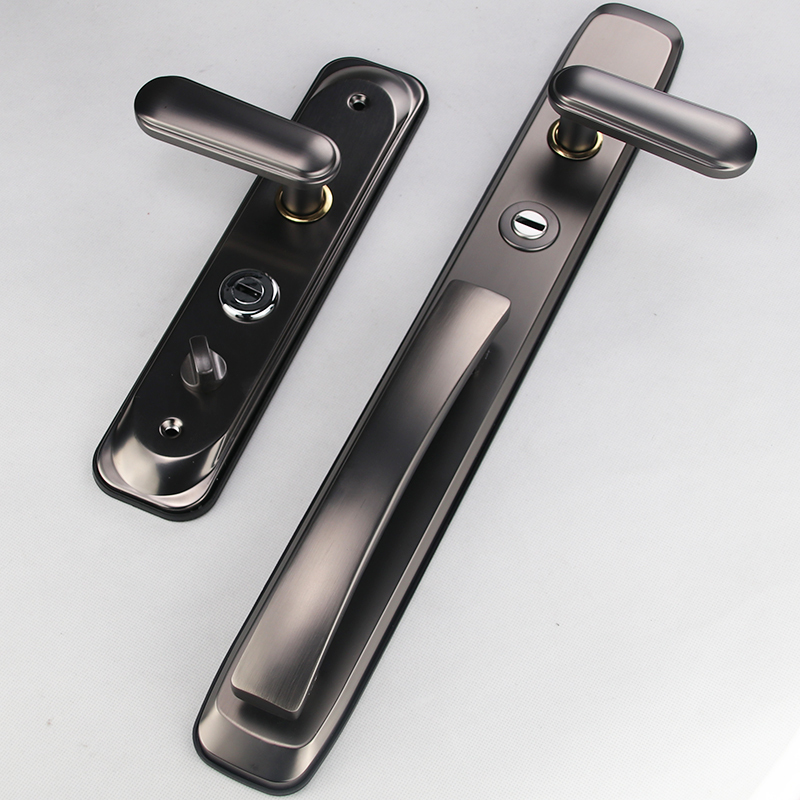 304不锈钢装甲拉手030豪华别墅大门把手双开仿铜门锌合金仿铸铝门