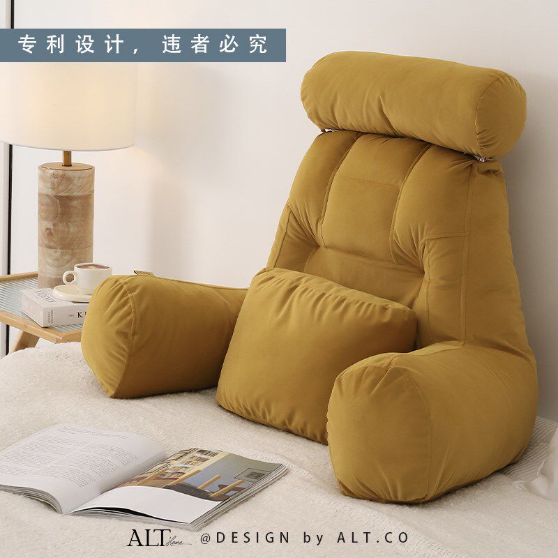 腰部支撑飘窗台靠背垫床头软包床上靠枕护颈护腰沙发大靠垫靠背枕,居家布艺,腰靠垫,淘宝优惠券,粉丝福利购,淘宝优惠卷