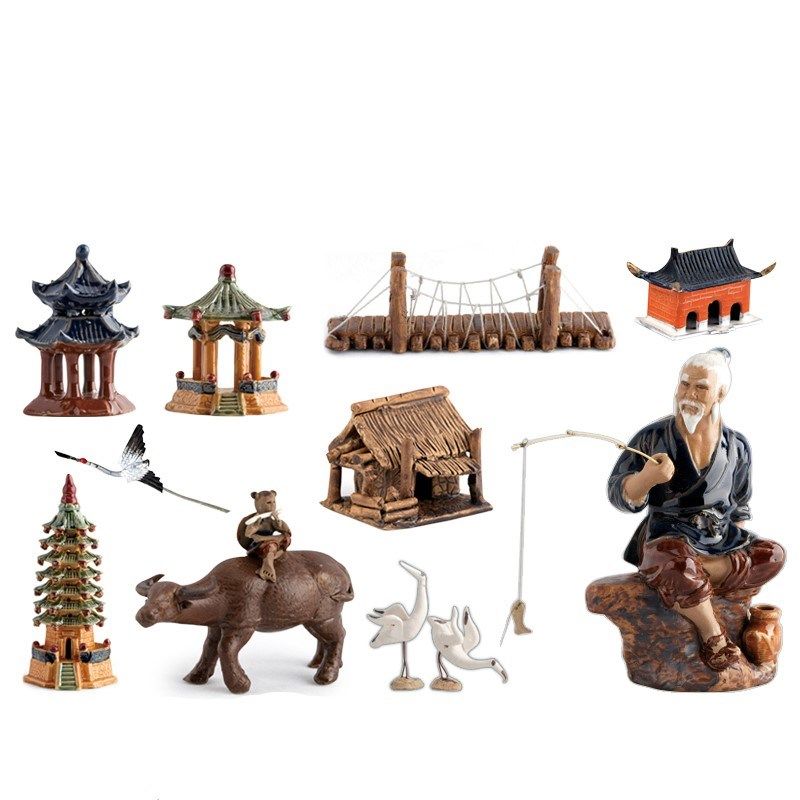 树脂塑料房屋房子茅屋水族假山盆景微景观鱼缸造景装饰小摆件用品,家居饰品,户外/庭院摆件,淘宝优惠券,粉丝福利购,淘宝优惠卷