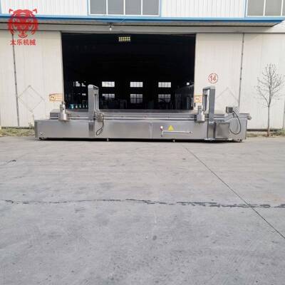 条水油炸线全自动油BDY炸机早餐小胖子火锅油炸设流备油锅小吃