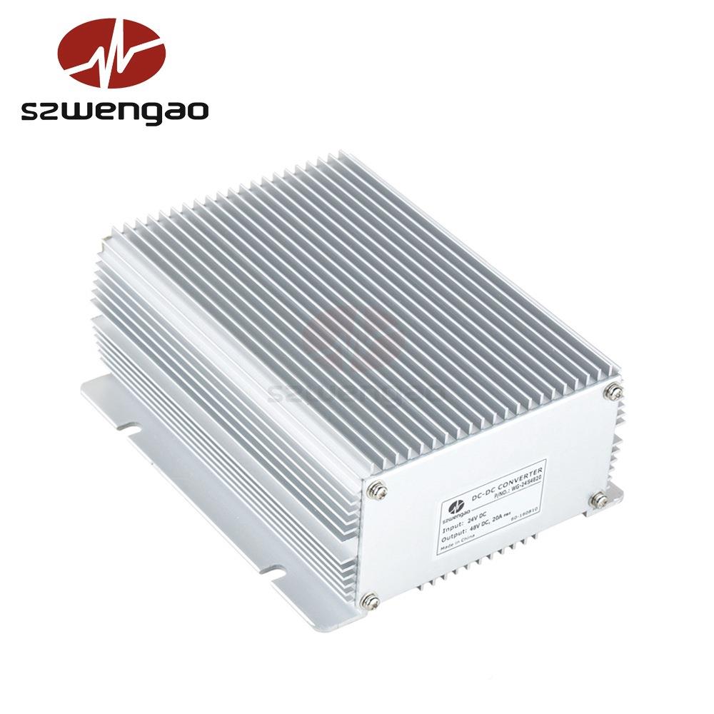 马逊热卖27854V转D48V2A车载逆亚变0器C-DC电源转换器车载升压器