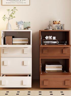古TDB中实木电视柜客厅储物柜用北欧复家古卡门柜斗柜组合模块柜