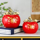 2024新款 陶瓷储蓄罐客厅摆件创意储钱罐儿童扑满存钱罐可存不可取