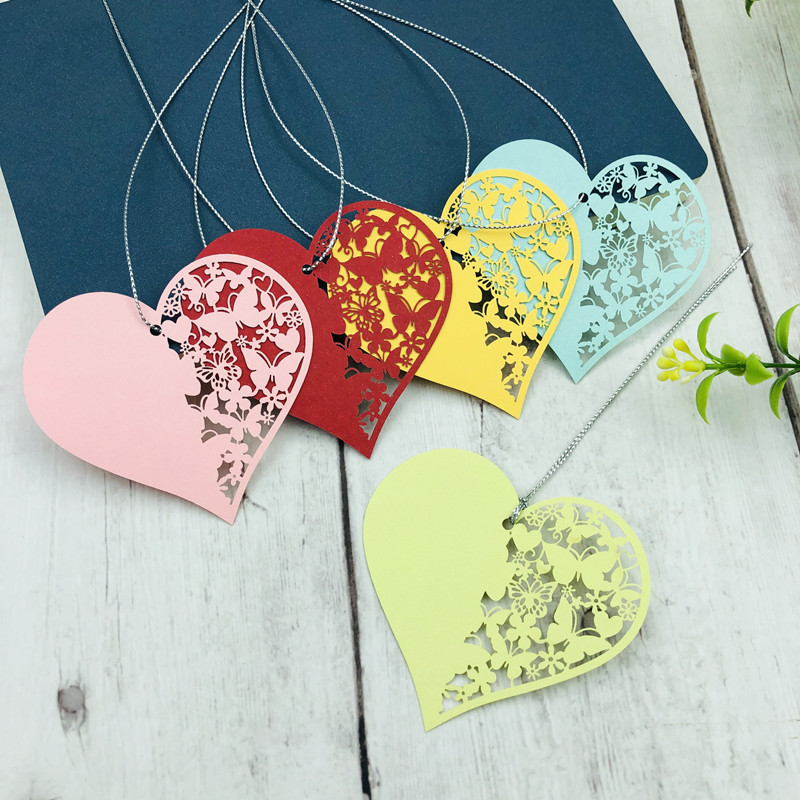 张爱心小卡片留言卡手写节日祝福卡许愿心愿卡片母亲节卡片定制