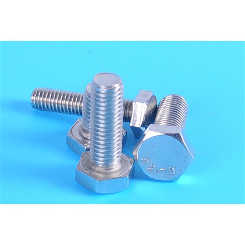 201不锈钢外六角螺栓 外六角螺丝MM5MM8 *-8-10--1-20-*