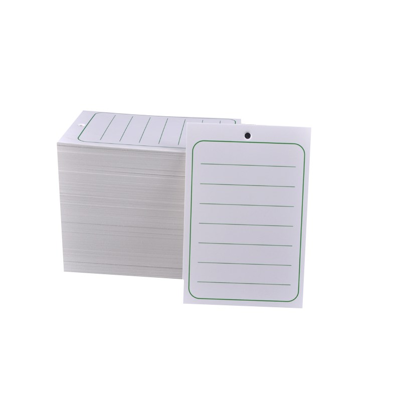 标签卡通用物料标签标识卡牌纸卡白卡纸吊牌小卡片货架标签标识卡