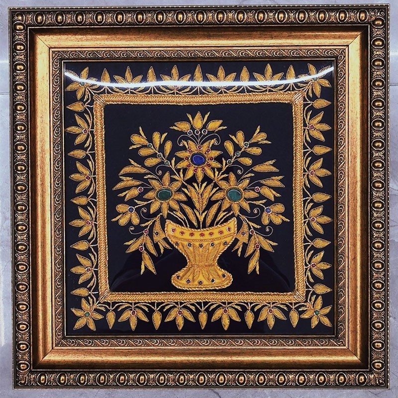 迪拜挂毯装裱画框定制高档缅甸地毯装饰装裱保护性可逆艺术展示框