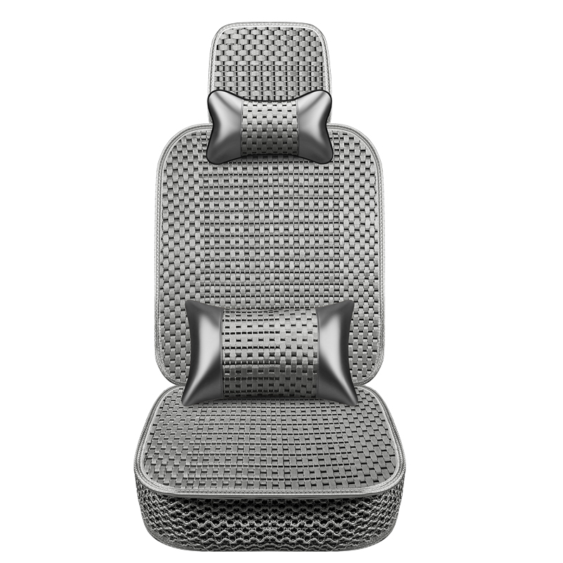 正副驾驶座汽车座 全包前排2个坐垫冰丝五菱荣光V两座宏光S四季