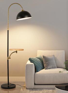 简约置物钓鱼21985落地灯厅书高级感代民宿餐厅现房卧客室茶几灯