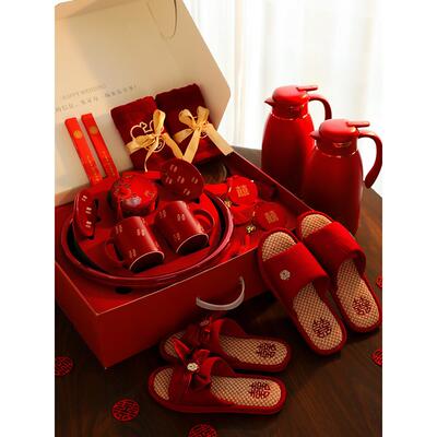 ?女方庆陪品嫁套装嫁结F7747JH4婚礼用大全婚备婚物品新娘家妆喜