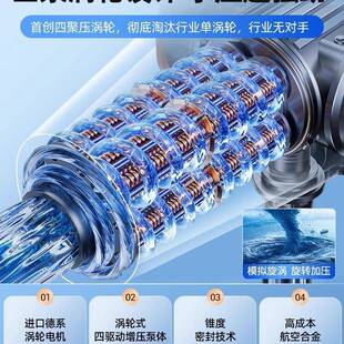 高压水枪无喜车友-H线洗车机充功电锂电池款20新25压家增用车大率