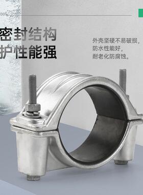 10-JGW、JGW3-110-2型20kV铝合金高压电缆固定夹J5GW高压电缆抱箍