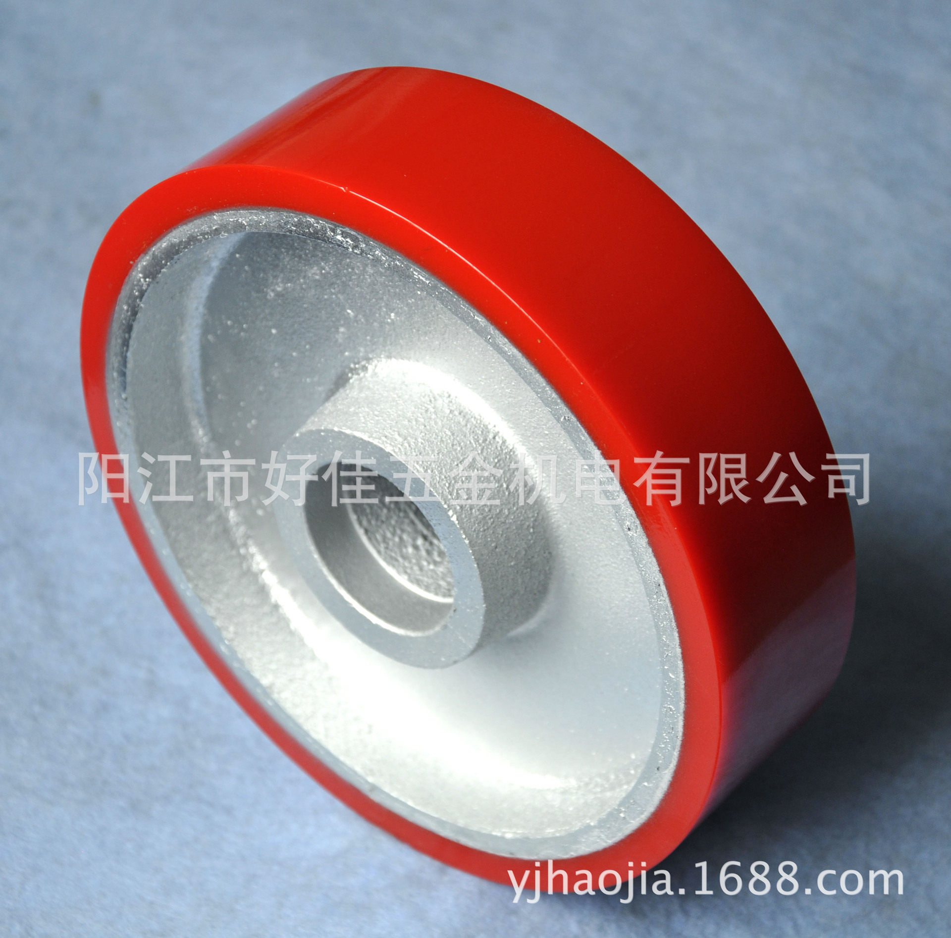 工厂直供200X55超重型聚氨脂（PU）脚轮