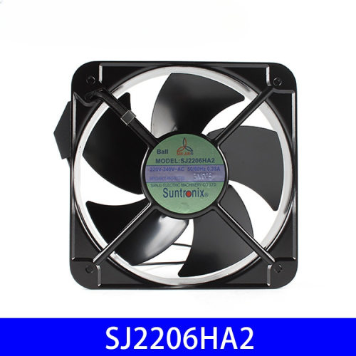 原装SANJUN三巨SJ2206HA2 220V20060全金属耐高温机柜散热风扇