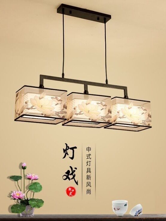 新中式禅意餐厅吊灯精选