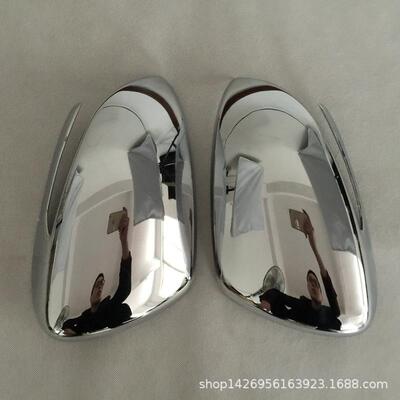 起16K186X5后视后镜反光罩改装用适用亚KX5倒车观镜亮饰罩装电镀Y