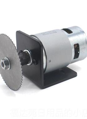 高档DI Y小推台锯 微 型 低噪音家用模型制作木圆锯片工玉石切割