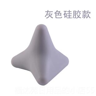 高档黑科摩三角雀点技穴拇指按器穴位棒拨筋足疗全身经络放松硅胶