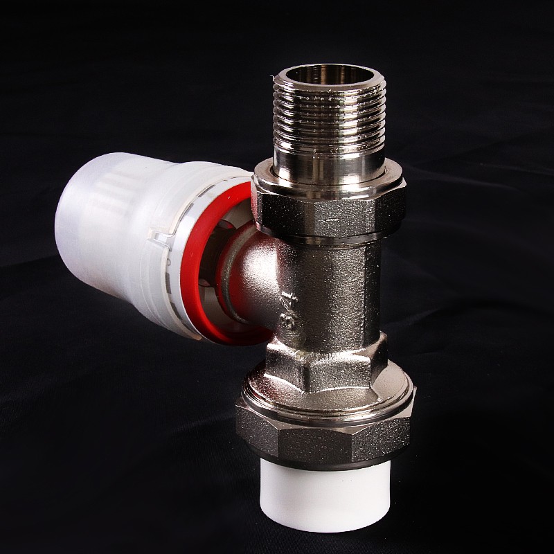 分分20PPR暖气片直式温控直散热器片门PPR水管管件配件