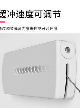 意大利EFFEGI橱柜钢绳吊撑可调节静音缓冲下翻柜门钢丝拉绳支撑器