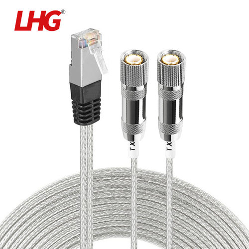 LHGE1转2*L9平衡非平衡转接头