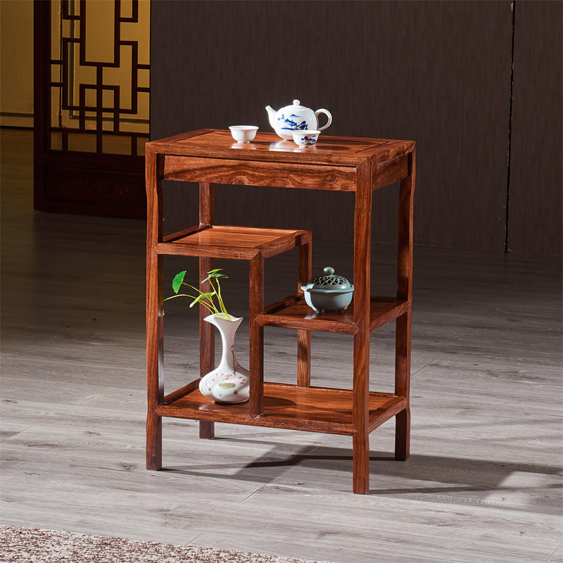 红木电话几台几客厅沙发边几柜桌长方形实木多功能卧室小角几全记