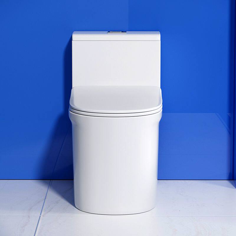 潮州制造400mm坑距陶瓷节水静音坐便器虹吸式防臭防堵马桶