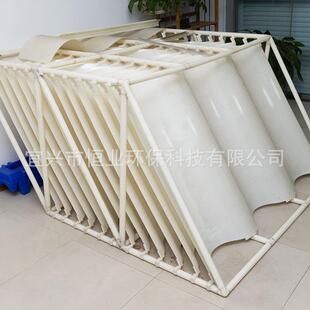 蜂pp六角窝侧向流侧向流波波纹料斜管填料斜板填污水处理填料