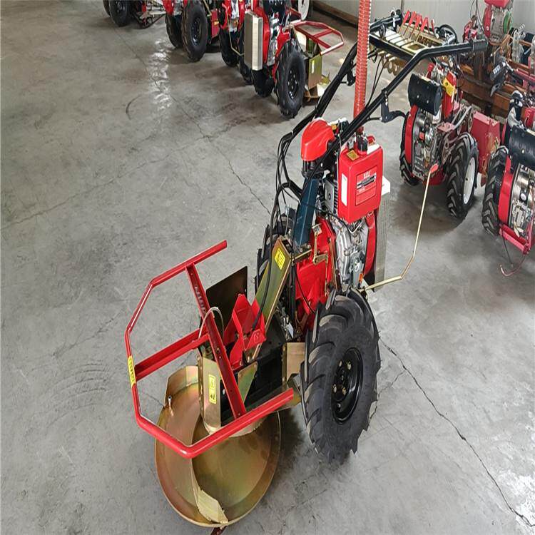 柴割油走牧场草机自式牧收割机手草扶圆盘NAU剪草机图片