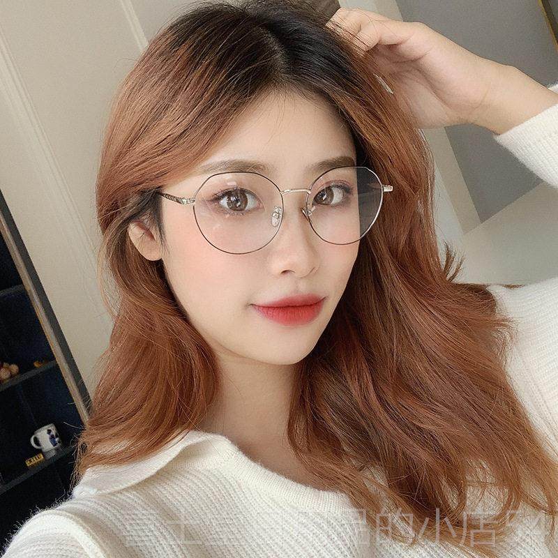 高档近视眼镜防蓝光防辐射电脑护镜网红目版款女眼镜框韩潮男大脸