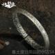 高档祥银黑神话悟南手工制作情云侣覆古做旧浮雕金空箍棒手镯.居