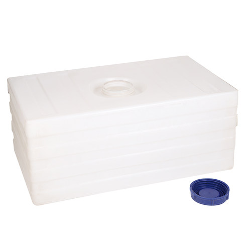 厂家直供长方形卧式矮塑料桶车载运输柴油桶200L桶环卫高压清洗桶