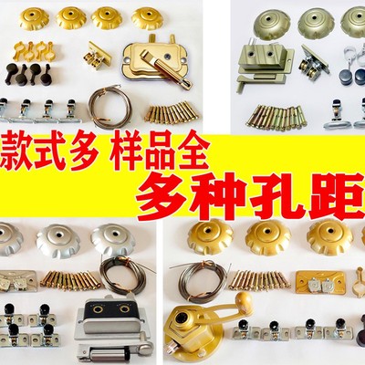 晾衣架升降手摇双杆全套配件整套手动晒衣杆室内单杆维修无杆阳台