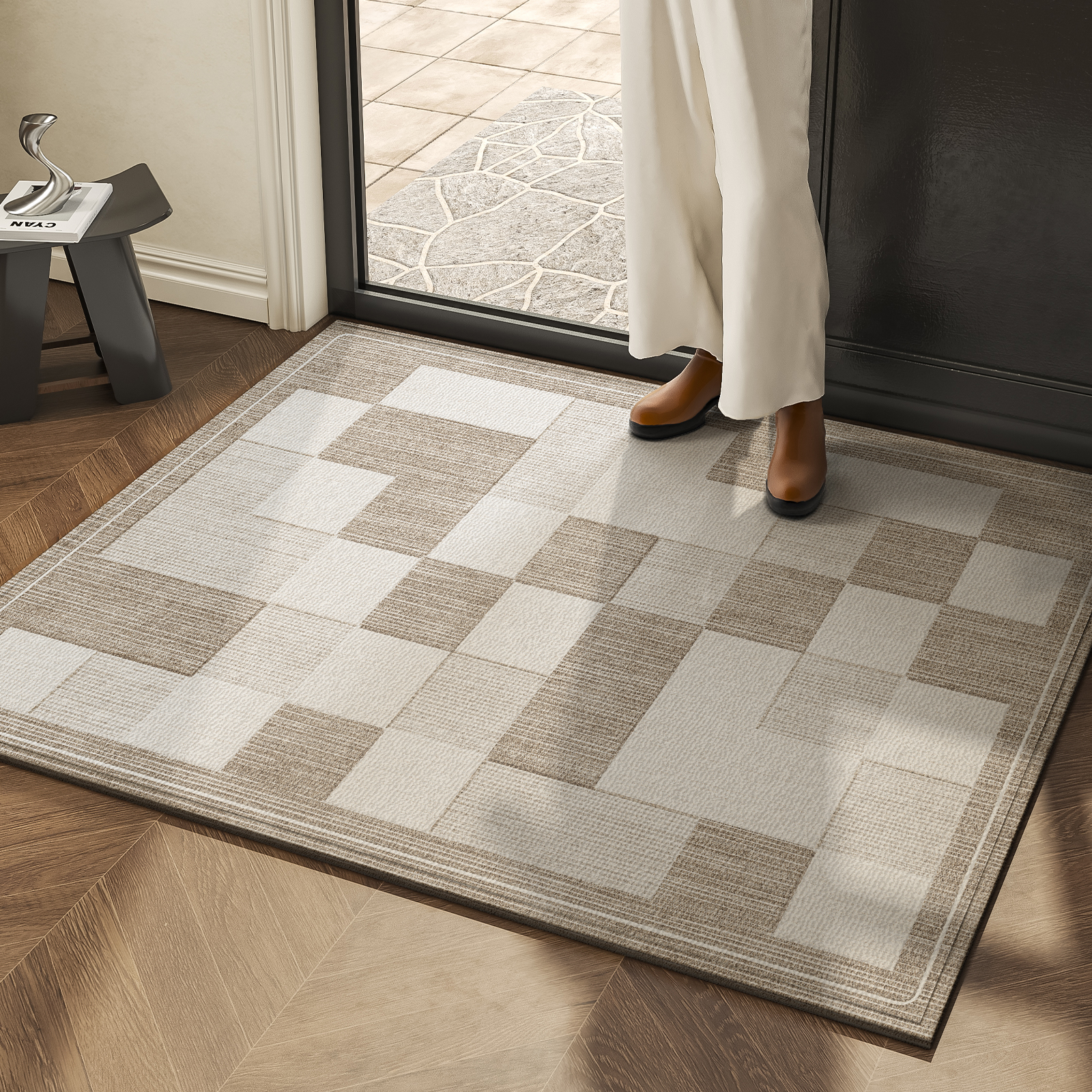 地垫入户门垫2024高级感门外进门垫子家用大门口防滑耐脏玄关地毯