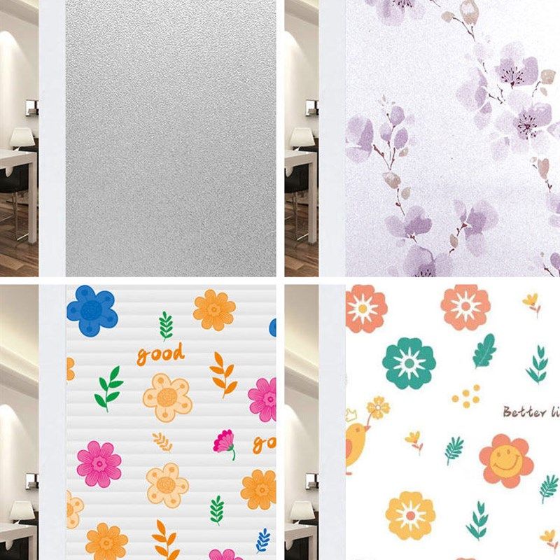 磨砂玻璃贴纸卫生间浴室淋浴房隐私透光不透明静电窗户贴纸防走光,家居饰品,玻璃膜/贴,淘宝优惠券,粉丝福利购,淘宝优惠卷