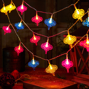 新年装饰小灯串彩灯闪灯串灯满天星春节家用挂饰房间布置过年挂灯