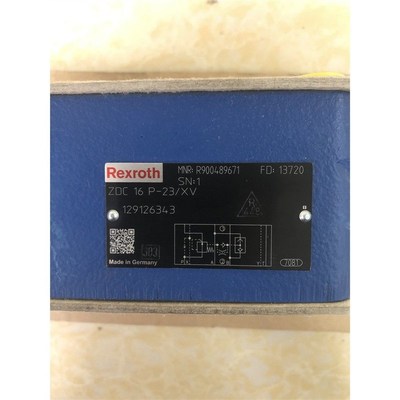 力士乐ZDC16P-23/XV R900489671压力补偿器ZDC16P-2X/XV氟橡胶
